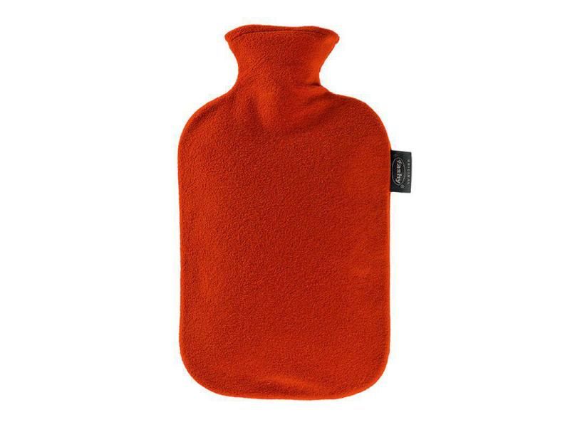 Fashy Warmwaterzak Fleece Rood 2 liter