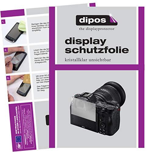 dipos I 2X beschermfolie helder compatibel met Nikon Z 6II folie displaybeschermfolie