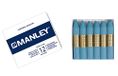 Manley MNC04840 Waskrijt, lichtblauw, 12 stuks