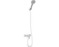 vidaXL Douchekop Set Chroom Messing G 1/2 inch