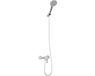 vidaXL Douchekop Set Chroom Messing G 1/2 inch