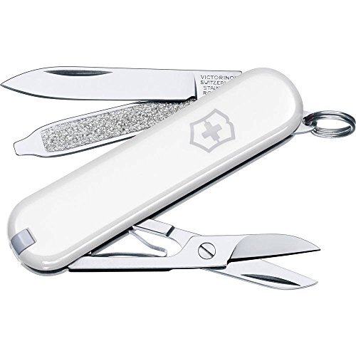 Victorinox Zakmes, klein, Classic SD, 58 mm, Falling Snow, blister (7 functies, mes, nagelvijl, schroevendraaier 2,5 mm, schaar)