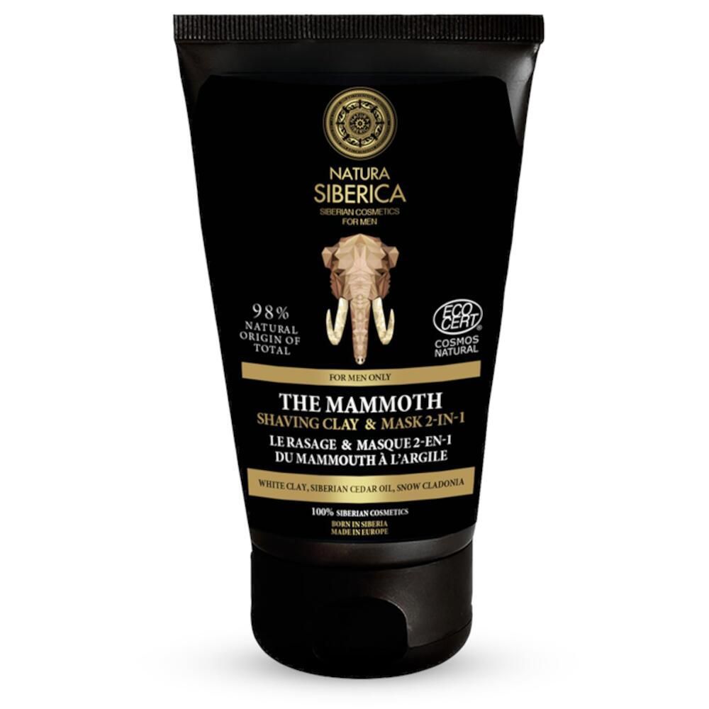 Natura Siberica Men The Mammoth Shaving Clay & Mask 2-in-1 150 ml