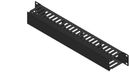 Lanview RAO400BL-24 Support de câble (gestion) Noir Acier 1U 19