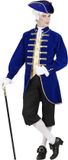 Widmann - Venetiaanse Edelman Grimaldi Kostuum - Blauw - Medium