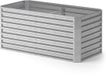 OK-Living Lit de jardin surélevé Argent 180 x 90 cm