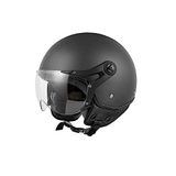 KSK Casque Jet BOWL V2 Noir, Taille XL (61cm)