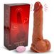 Rosebay Vibrerende Dildo met Afstandsbediening 20 cm - Stotende Dildo - Dildo met Zuignap - Dildo Vibrator voor Vrouwen - Sex Toys voor Mannen - Wit