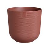 Elho Jazz Round Pot - Rouge Toscan - Plastique