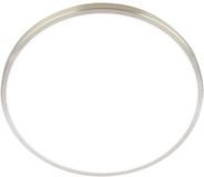 B.K.Licht BRILONER Kaida LED Plafondlamp - Nikkel - Ø33 cm