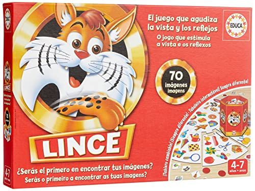 Educa Borrás - Luchs reizigers 70 imágenes - 8412668174726