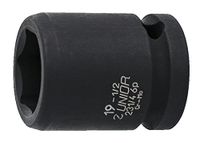 Unior 9609400 Slagcontactdoos, 1/2", 28 mm