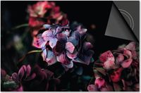 Dietrix Inductie Beschermer - 77x51 cm - Bloemen en Planten - Hortensia