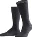 FALKE Swing 2-Pack eenkleurig katoen multipack sokken heren grijs - maat 39-42