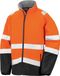 Regatta Printable Safety Softshell Jacket RT450 - Fluorescent Orange/Black - XL