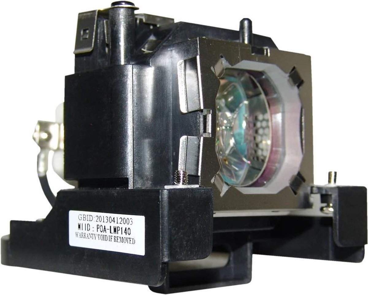 QualityLamp PANASONIC PRM-30A beamerlamp POA-LMP140 / 610-350-2892 / ET-SLMP140, bevat originele NSHA lamp. Prestaties gelijk aan origineel.