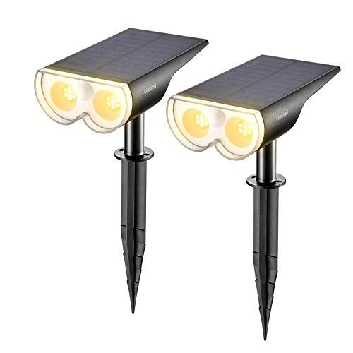 Linkind Solar Buitenlampen met Bewegingsmelder - 2 stuks