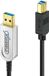 FiberX FX-I645-010 USB-kabel USB 3.2 Gen 1 (3.1 Gen 1) 10 m USB B USB A Zwart, Zilver
