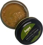 Kaps Schoencreme - schoensmeer - verzorgt het leer en geeft glans - (120) Bruine Suiker - 50ml