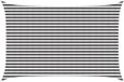 vidaXL Parasol rectangulaire 3 x 5 m HDPE anthracite et blanc