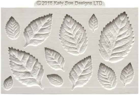 Katy Sue Mould Rose Leaves