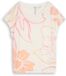 Tom Tailor - T-shirt met bloemenprint - Maat XL - Whisper White