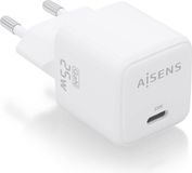 AISENS ASCH-25W1P012-W oplader voor mobiele apparatuur Universeel Wit AC Snel opladen Binnen