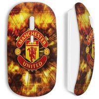 Manchester United Voetbalclub Logo Draadloze Muis Maniacase