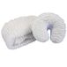 EARTHLITE Deluxe 2,5 cm dikke fleece accessoireset met precies passende overtrek met elastiek en hoofdsteunhoes (2 stuks)