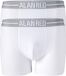 Alan Red Boxershort Wit 2Pack - Maat XL - Heren