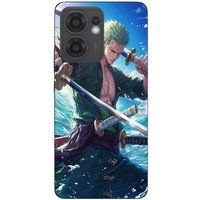 Oppo Coque Pour Oppo Reno 13F One Piece Roronoa Zoro epée manga anime
