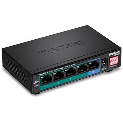 TRENDnet TPE-LG50 - Netwerk Switch - Zwart