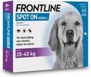 Frontline Spot-On - Anti-vlooienmiddel Hond L - 6 pipetten