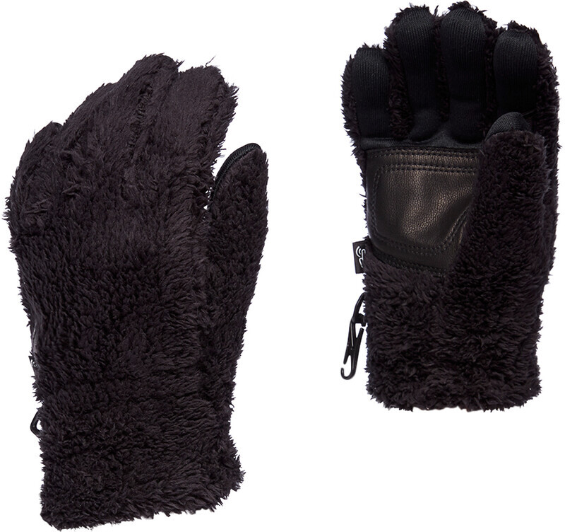 Black Diamond Black Diamond Super Heavyweight Screentap Handschoenen Kinderen, zwart M 2021 Wintersportkleding