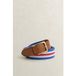 GANT Ceinture en sangle rayée Ruby Red
