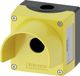 Siemens 3SU1801-0AA00-0AC2 Lege behuizing 1 inbouwplaats, Met beschermde kraag (l x b x h) 85 x 85 x 112.5 mm Geel 1 st