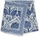 Vero Moda Vmadeline Wrap Skort Exp 10352810 Birch/blue Palm Dames Maat - XS