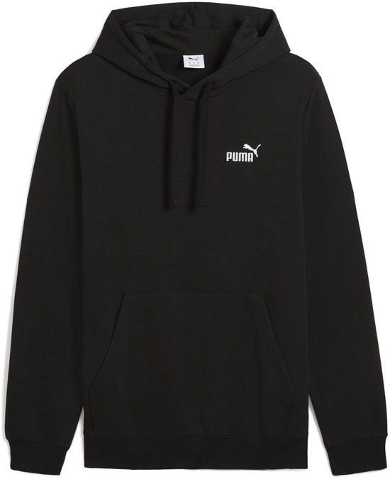PUMA ESS Small No. 1 Logo Hoodie FL Unisex Trui - Puma Black