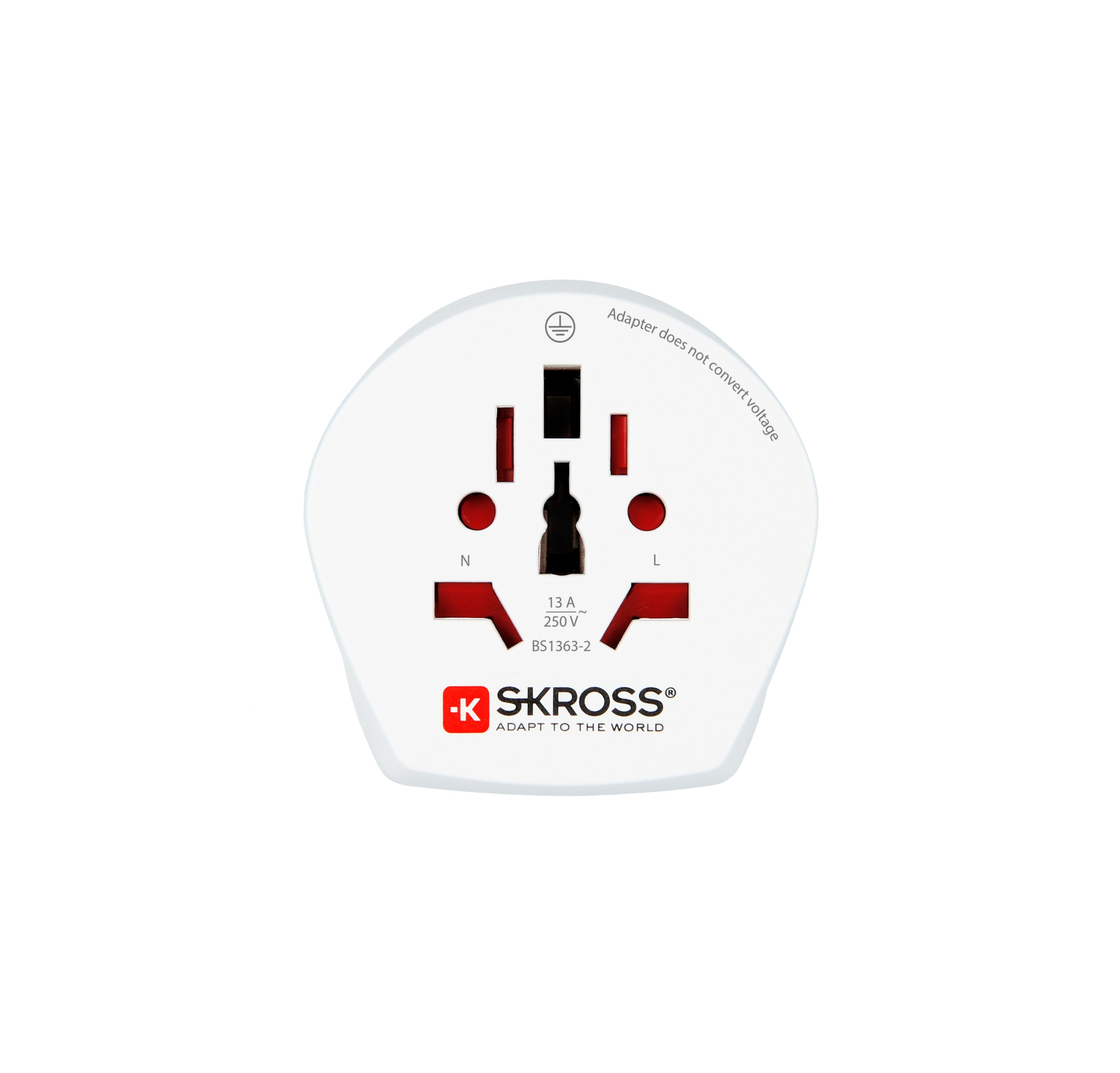 Skross 1.500206-E - Reisadapter - Wit
