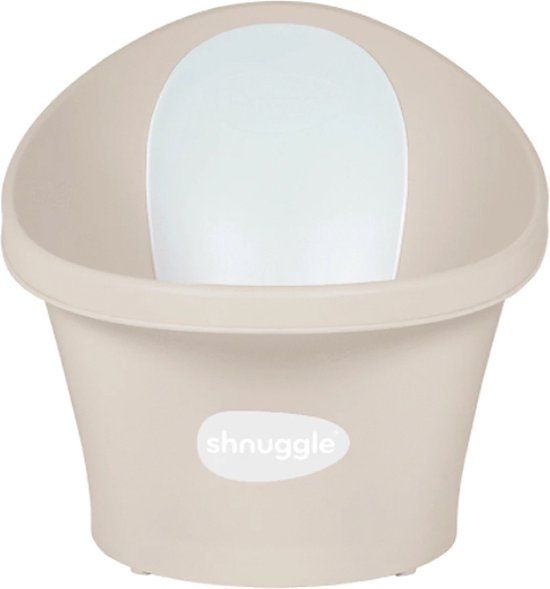 Shnuggle Newborn Babybadje | Taupe