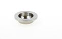 Oxloc Schuifdeurkom rond 50mm bl.rvs