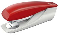 Leitz Nietmachine, Voor 30 Vellen, Ergonomisch Ontwerp, Incl. Nietjes, Rood, NeXXt Serie, 55000025