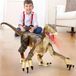 Dinosaurus RC - Velociraptor - Télécommande 2,4 GHz - 45 cm
