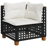 VidaXL Banc de jardin crème 63,5 x 63,5 x 62 cm