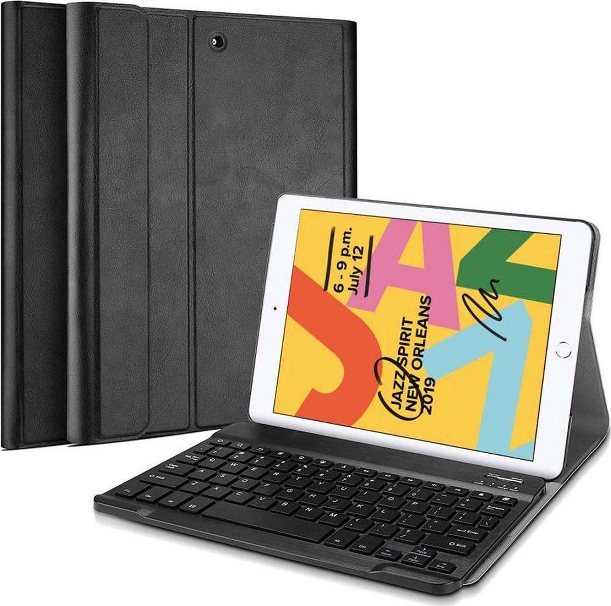 Just in Case iPad (2021/2020) Bluetooth Keyboard Cover / - / - / Zwart