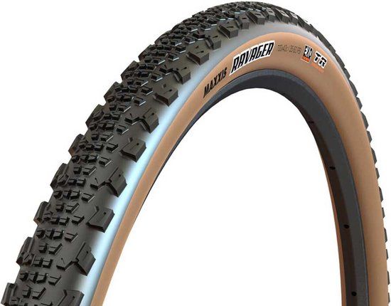 Maxxis Ravager Exo Tr Tanwall 60tpi Tubeless 700c X 50 Stijve Gravelband Goud 700C x 50