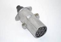 Hella 7-polige stekker 24V Zilver/Zwart