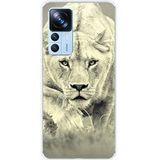 1001 coques Xiaomi Siliconen hoesje compatibel met Xiaomi Mi 12T, Xiaomi Mi 12T Pro Lioness
