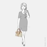 Michael Kors Becca satchel handtas M vanilla/acorn