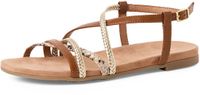 Tamaris - Dames - Sandalen - Bruin - Maat 40